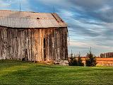 Old Barn At Sunset_00217